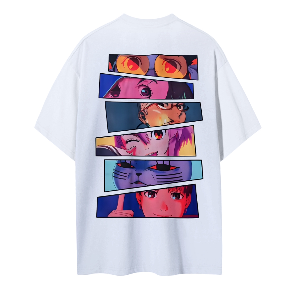 DANDADAN Cotton Unisex Round Neck Anime T-shirt