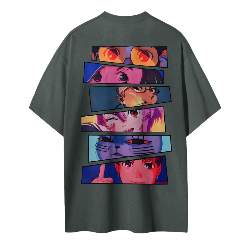 DANDADAN Cotton Unisex Round Neck Anime T-shirt