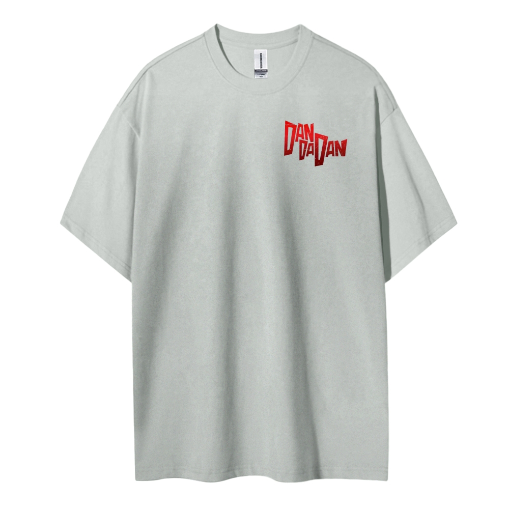 DANDADAN Cotton Unisex Round Neck Anime T-shirt