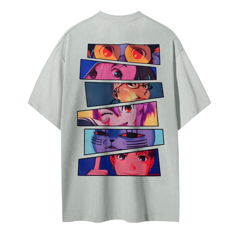 DANDADAN Cotton Unisex Round Neck Anime T-shirt