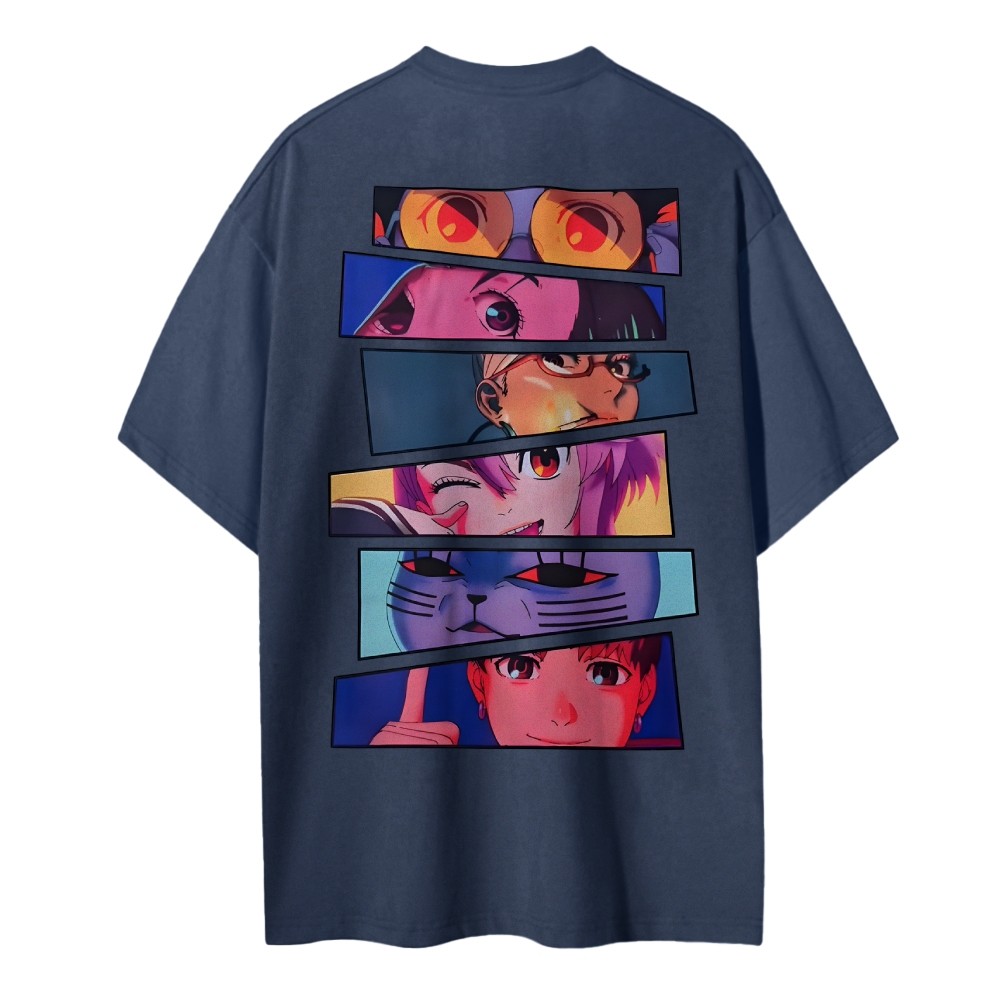 DANDADAN Cotton Unisex Round Neck Anime T-shirt