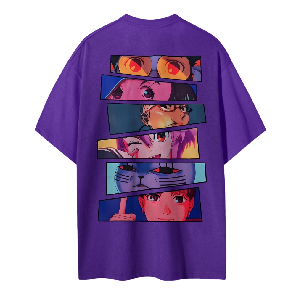DANDADAN Cotton Unisex Round Neck Anime T-shirt
