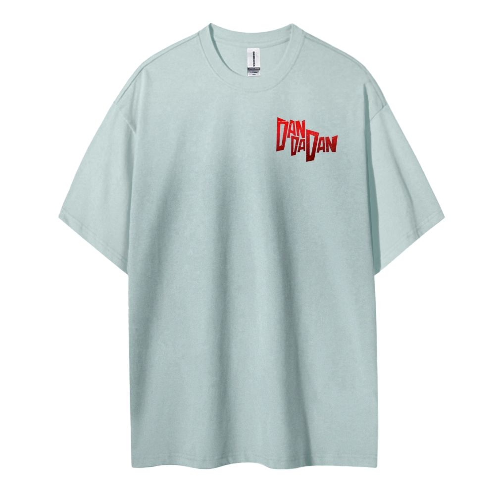 DANDADAN Cotton Unisex Round Neck Anime T-shirt