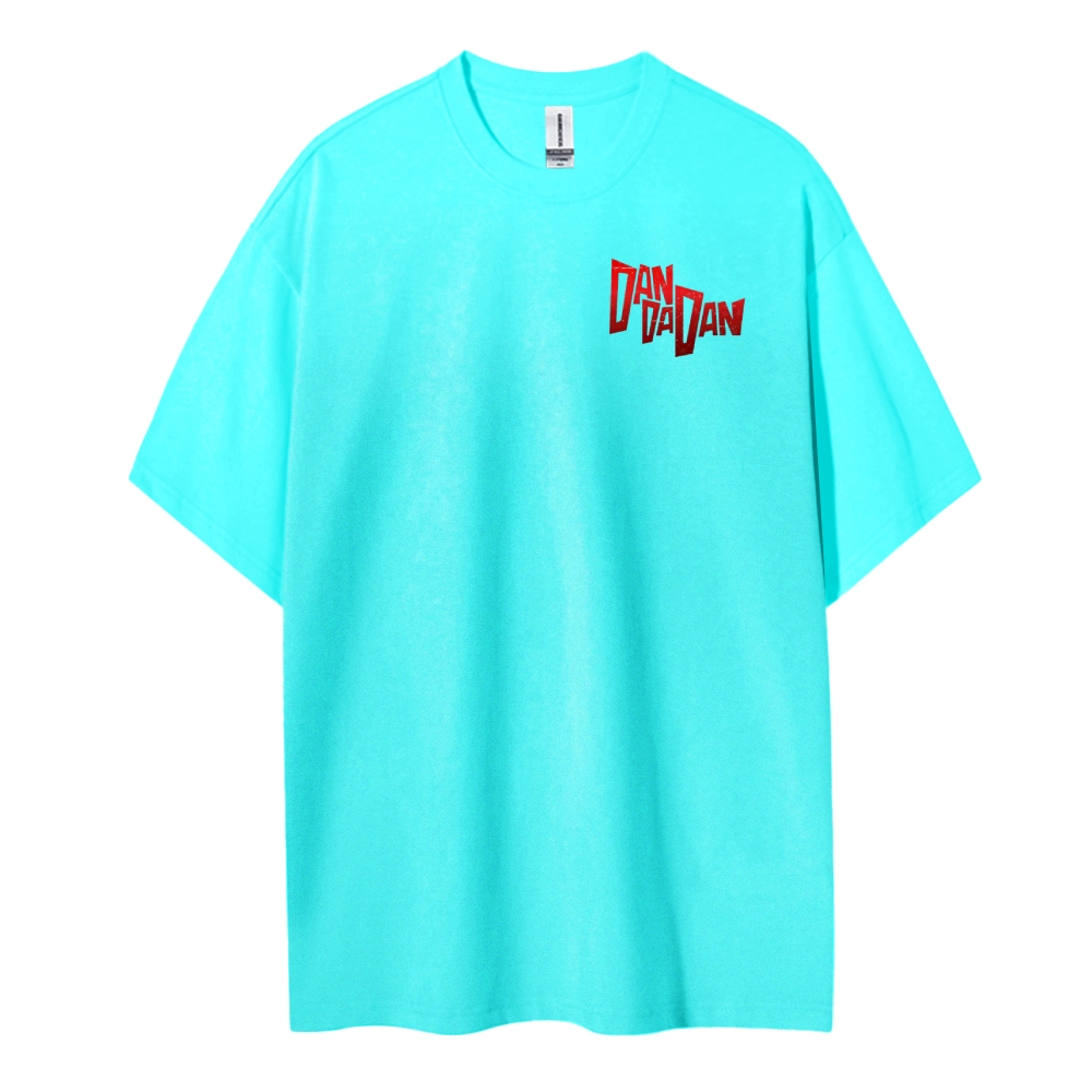 DANDADAN Cotton Unisex Round Neck Anime T-shirt