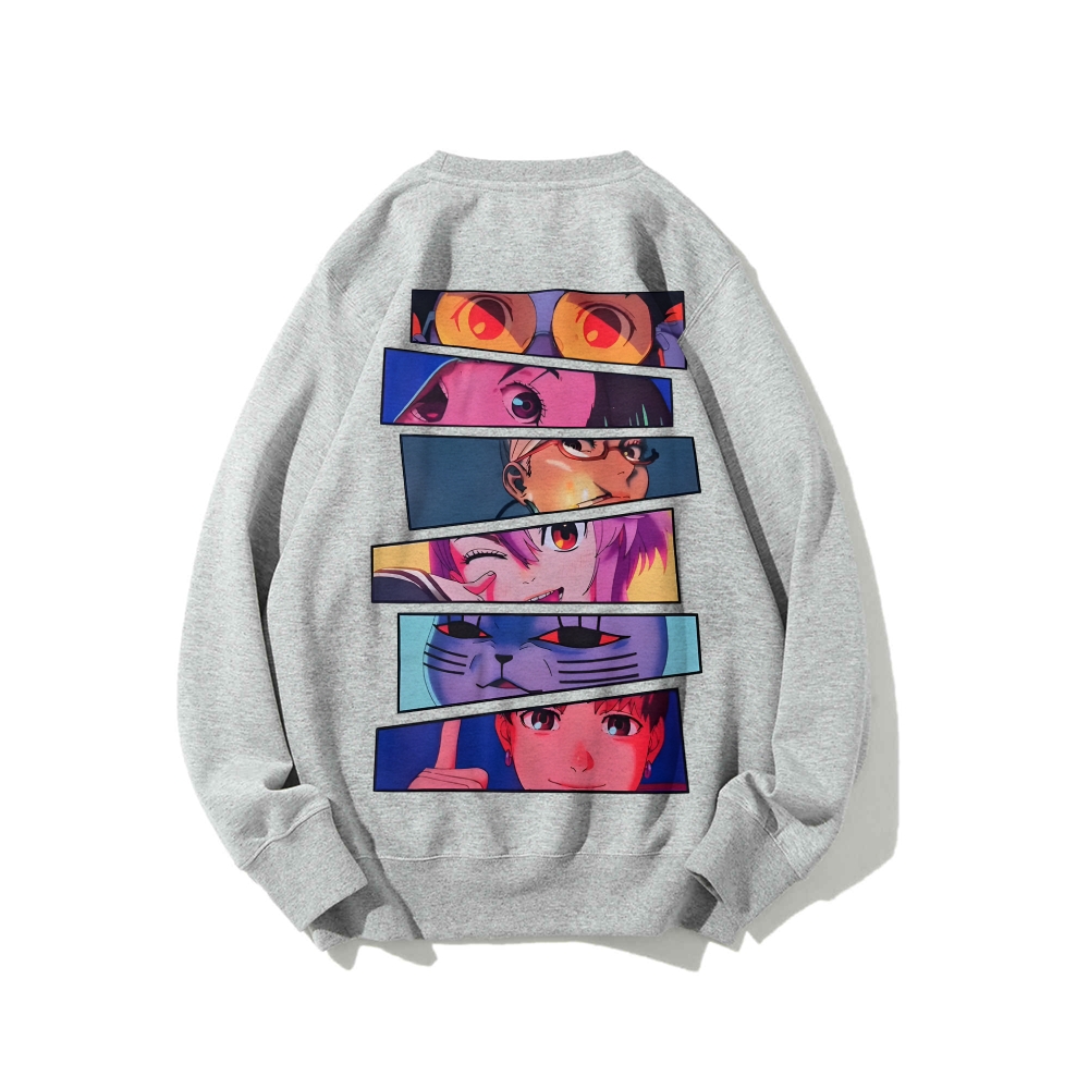 DANDADAN Casual Crewneck Sweatshirt