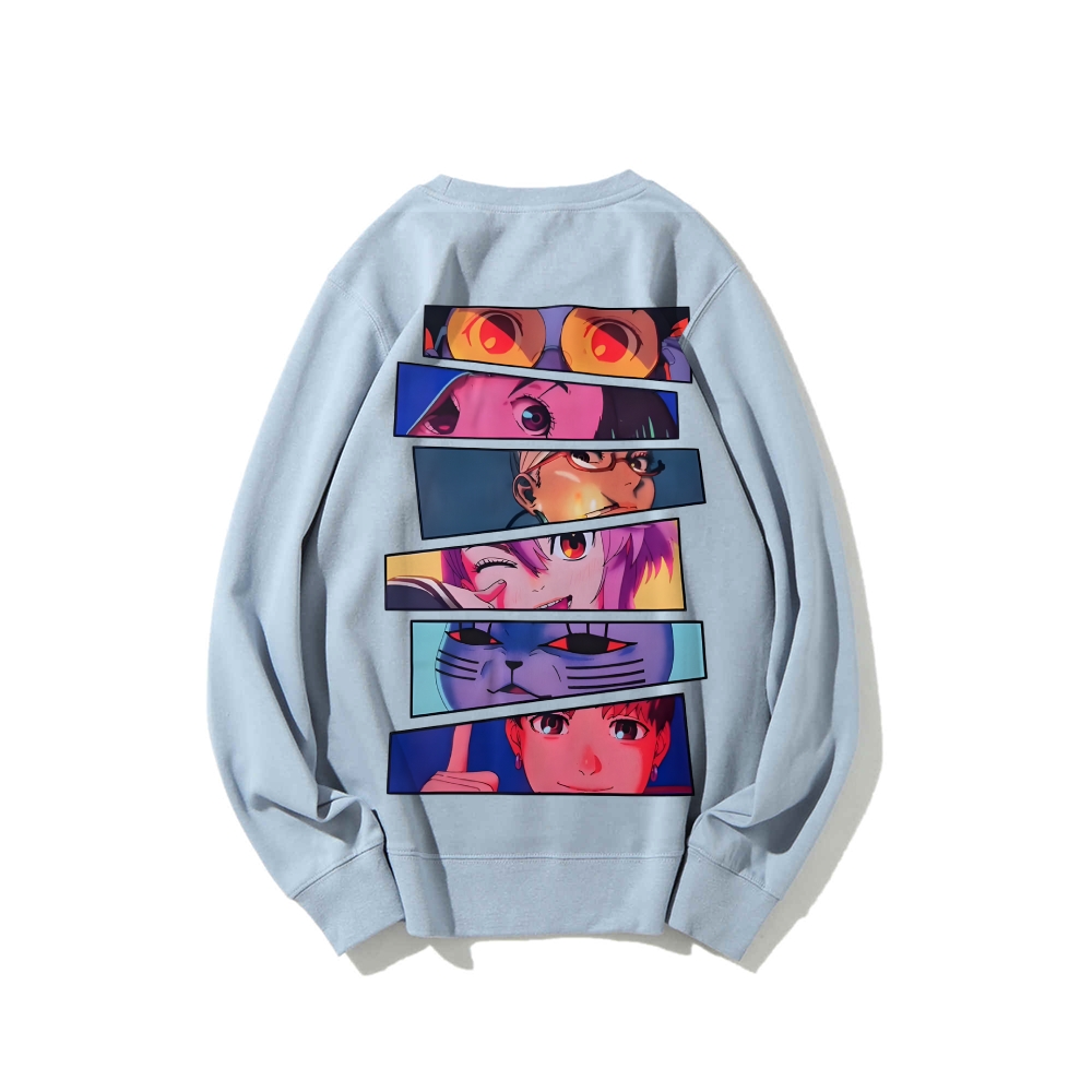 DANDADAN Casual Crewneck Sweatshirt