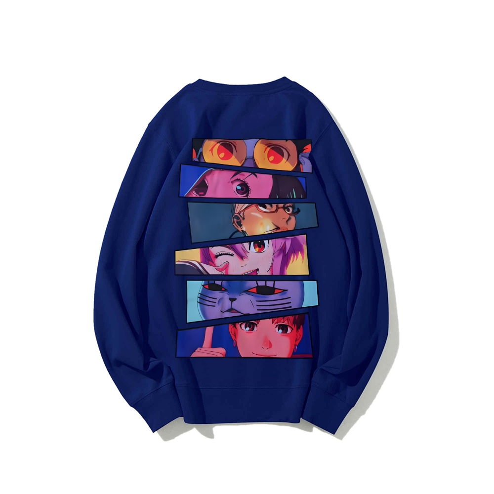 DANDADAN Casual Crewneck Sweatshirt