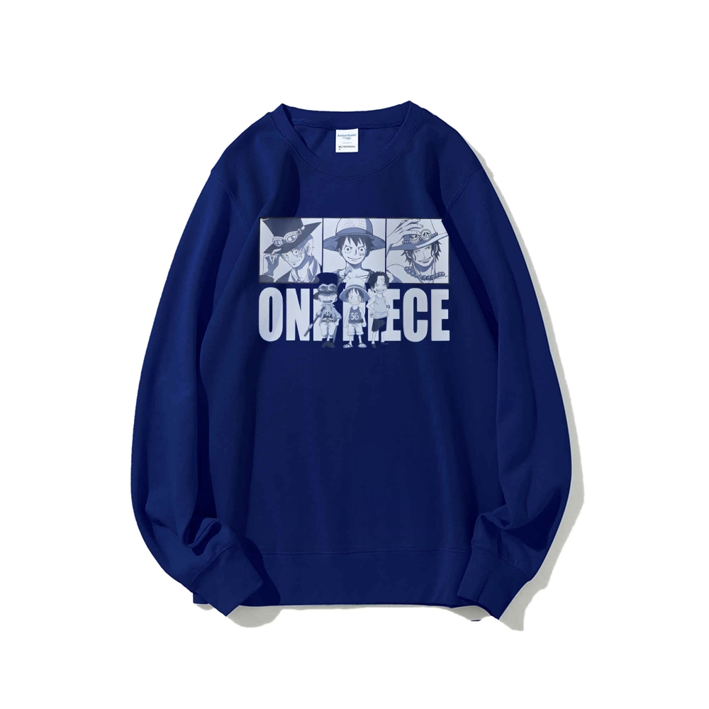 Onepiece Casual Crewneck Sweatshirt
