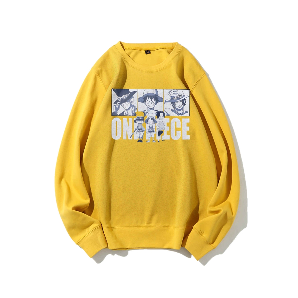 Onepiece Casual Crewneck Sweatshirt