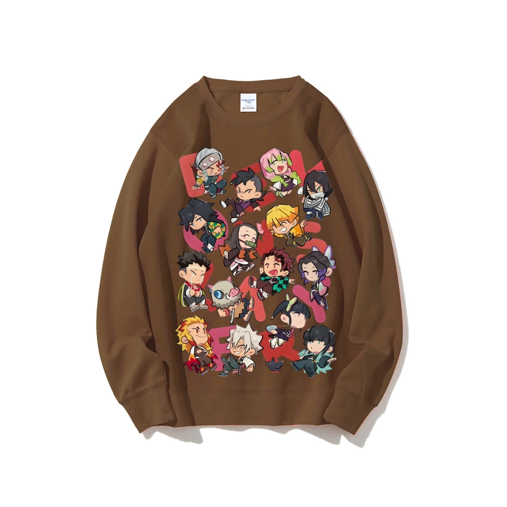 Casual Crewneck Sweatshirt|Demon Slayer: Kimetsu no Yaiba