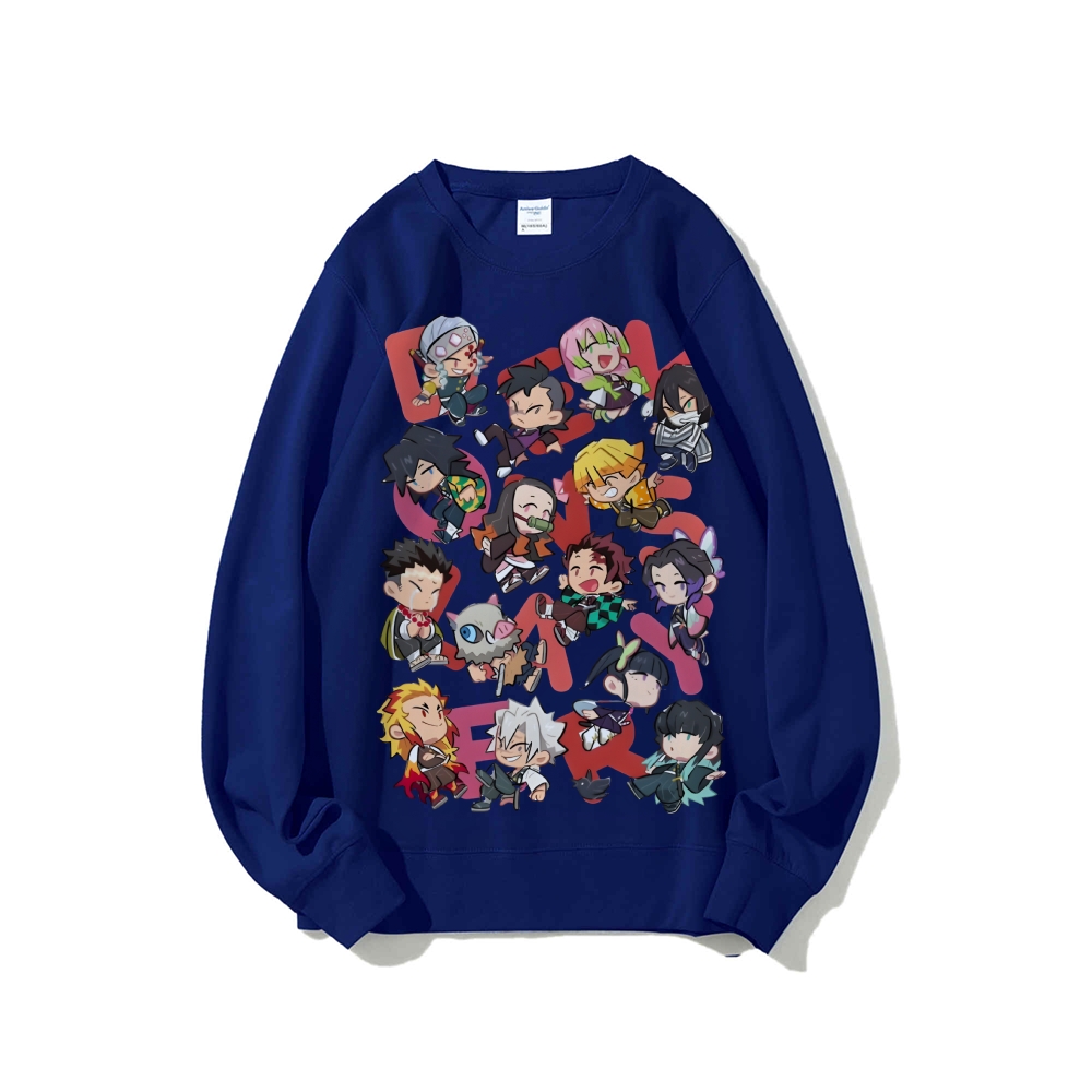 Casual Crewneck Sweatshirt|Demon Slayer: Kimetsu no Yaiba