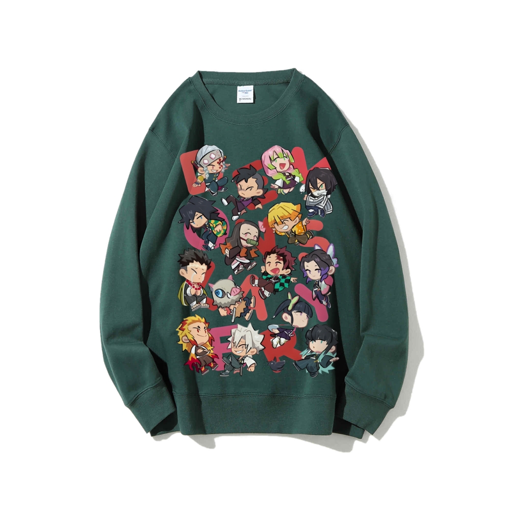 Casual Crewneck Sweatshirt|Demon Slayer: Kimetsu no Yaiba