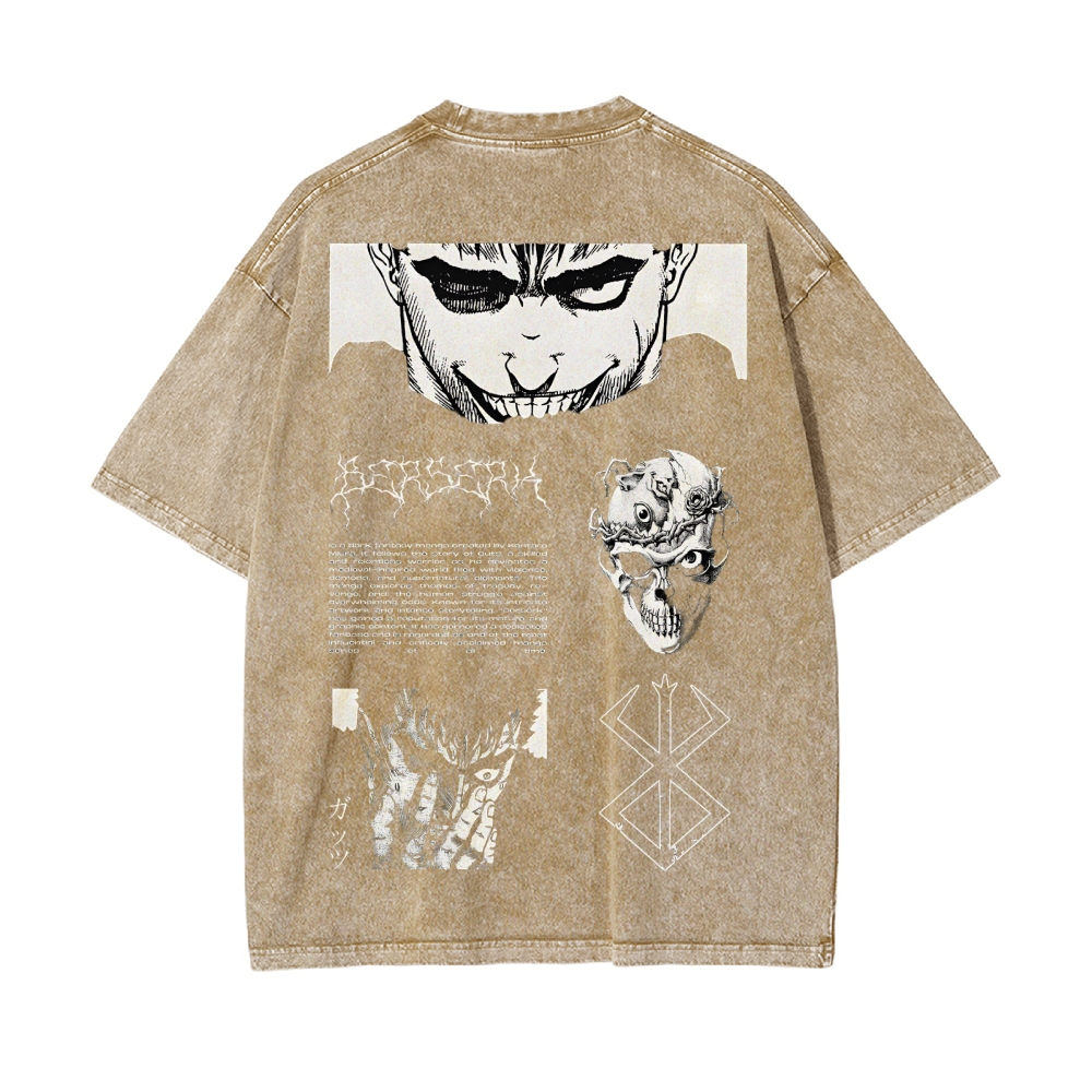 Vintage Oversized T-Shirt|berserk