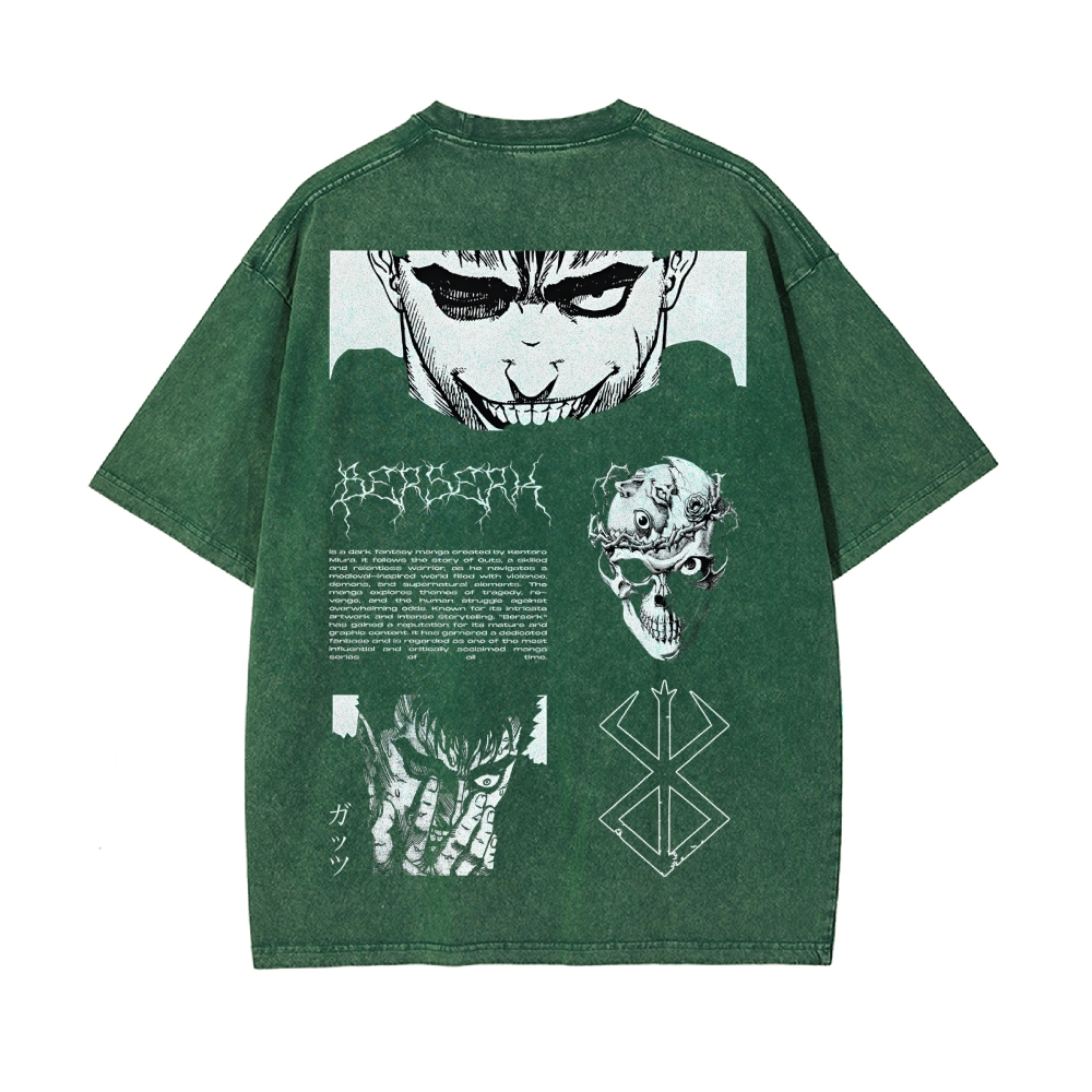 Vintage Oversized T-Shirt|berserk