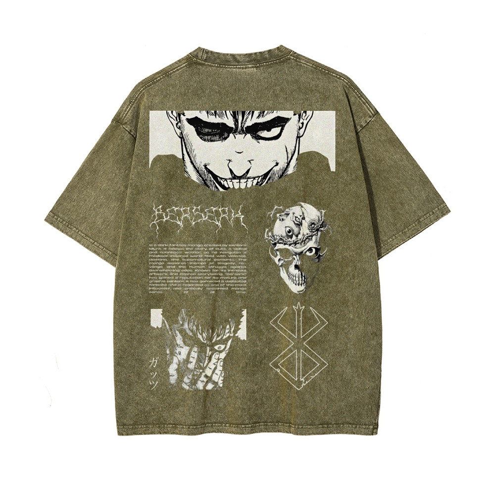 Vintage Oversized T-Shirt|berserk
