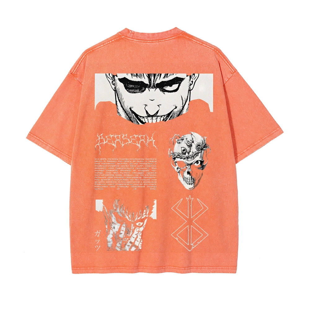 Vintage Oversized T-Shirt|berserk