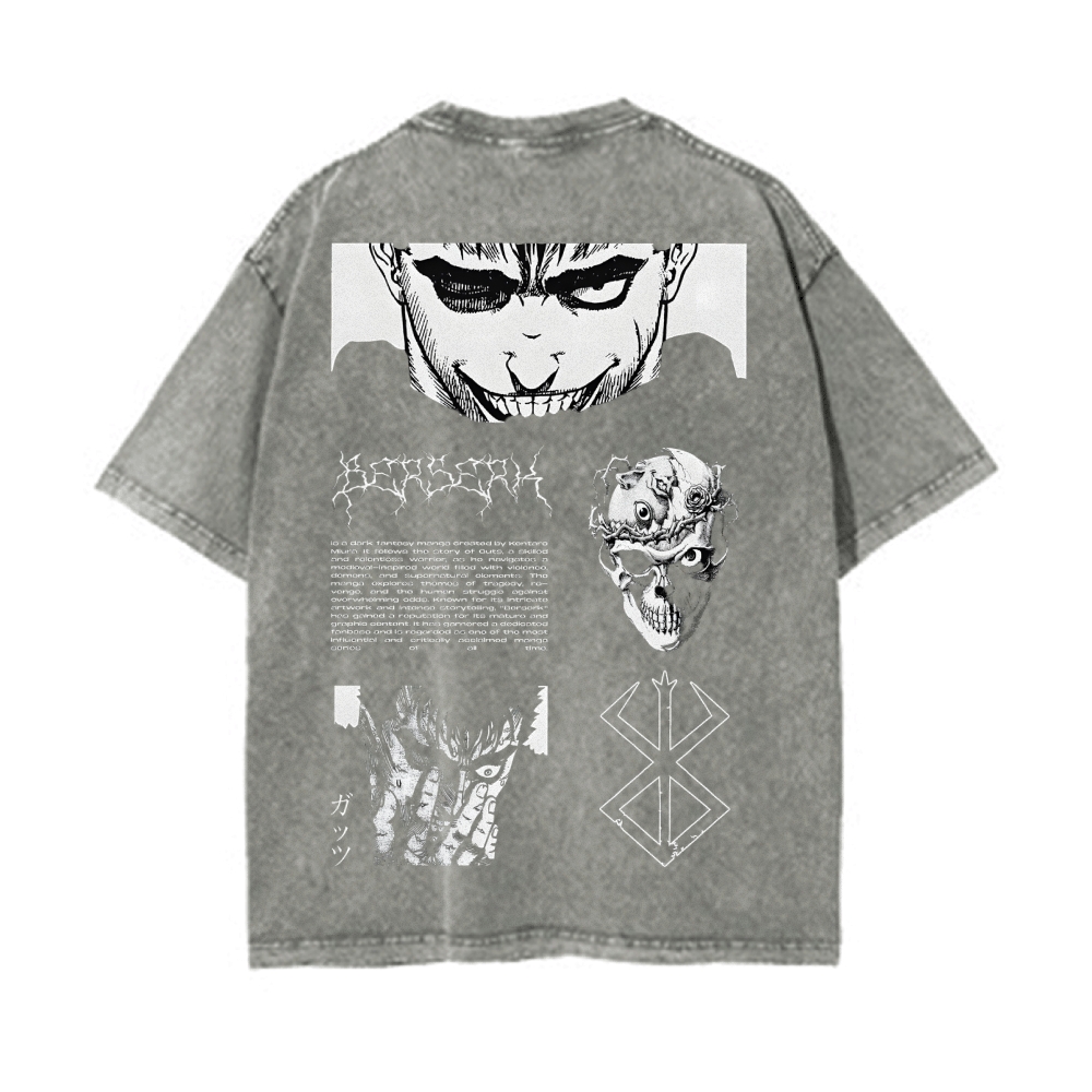 Vintage Oversized T-Shirt|berserk