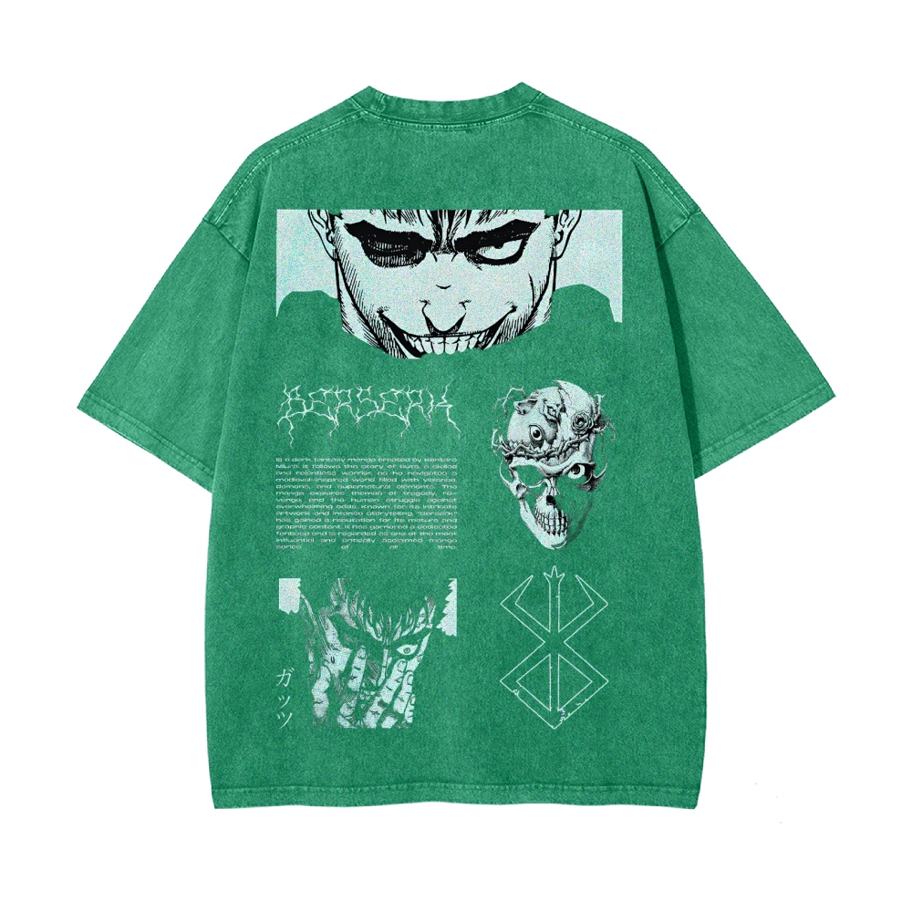 Vintage Oversized T-Shirt|berserk