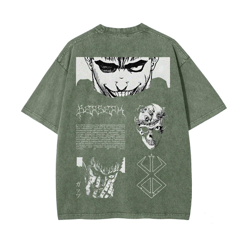 Vintage Oversized T-Shirt|berserk