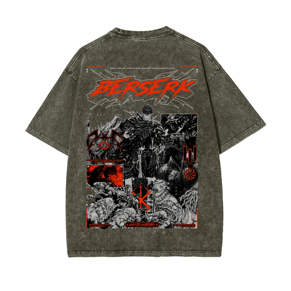 Vintage Oversized T-Shirt|Berserk