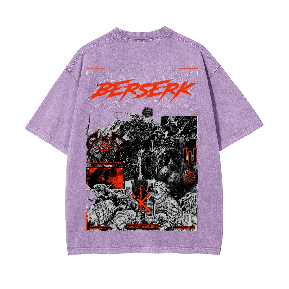 Vintage Oversized T-Shirt|Berserk