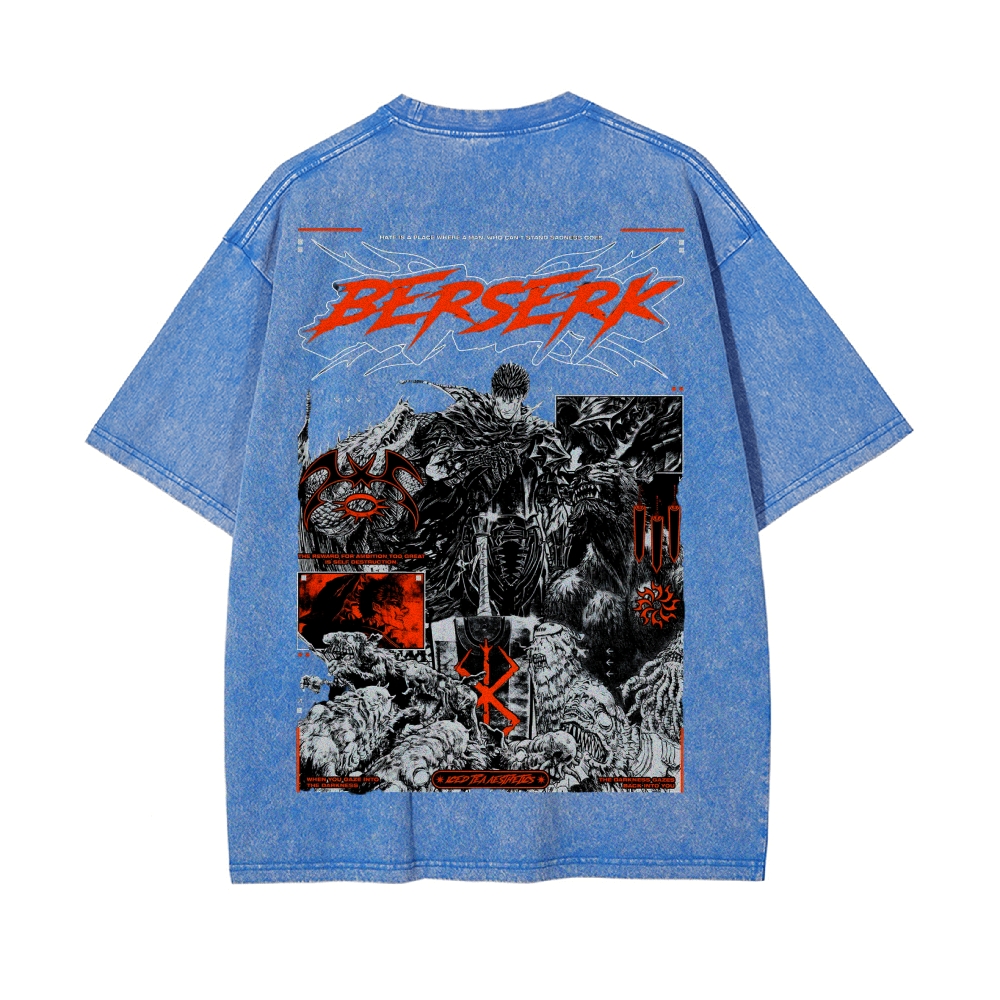 Vintage Oversized T-Shirt|Berserk