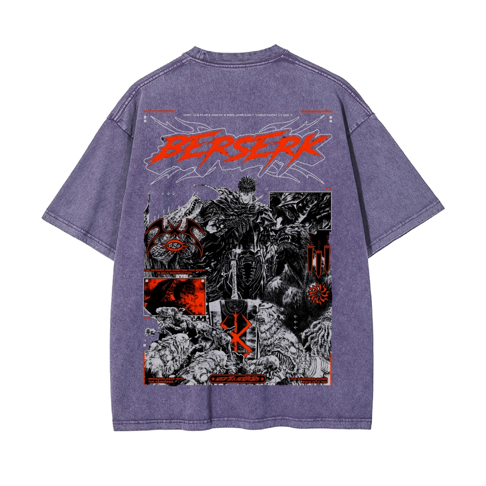 Vintage Oversized T-Shirt|Berserk