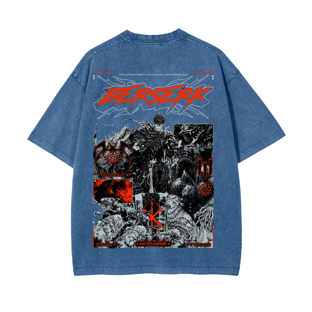 Vintage Oversized T-Shirt|Berserk
