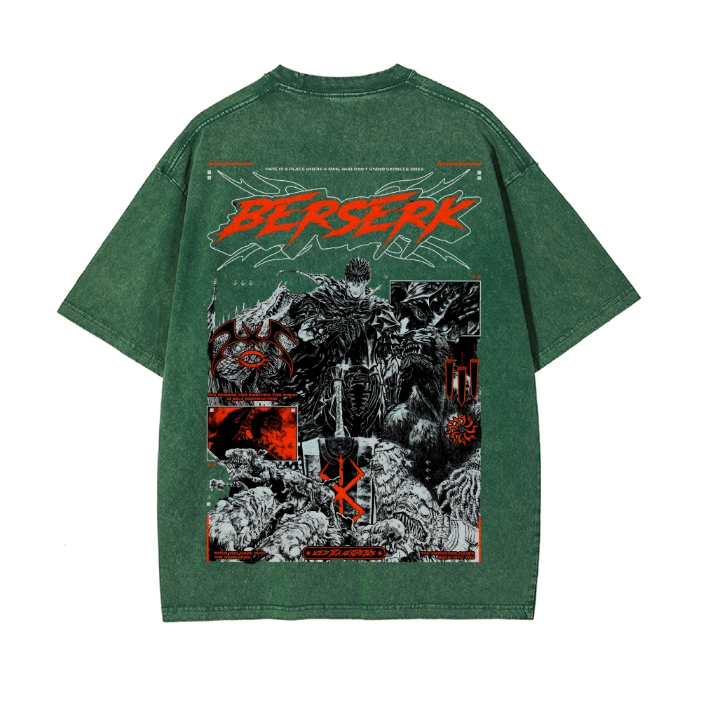 Vintage Oversized T-Shirt|Berserk