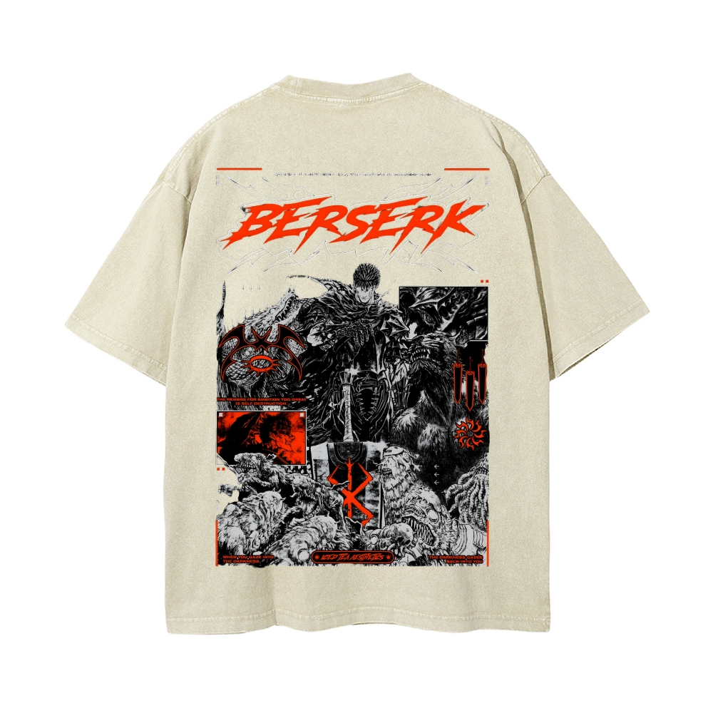 Vintage Oversized T-Shirt|Berserk