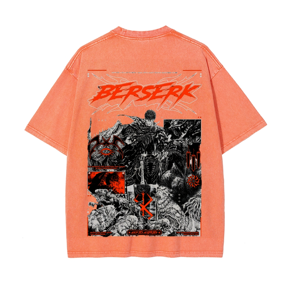 Vintage Oversized T-Shirt|Berserk