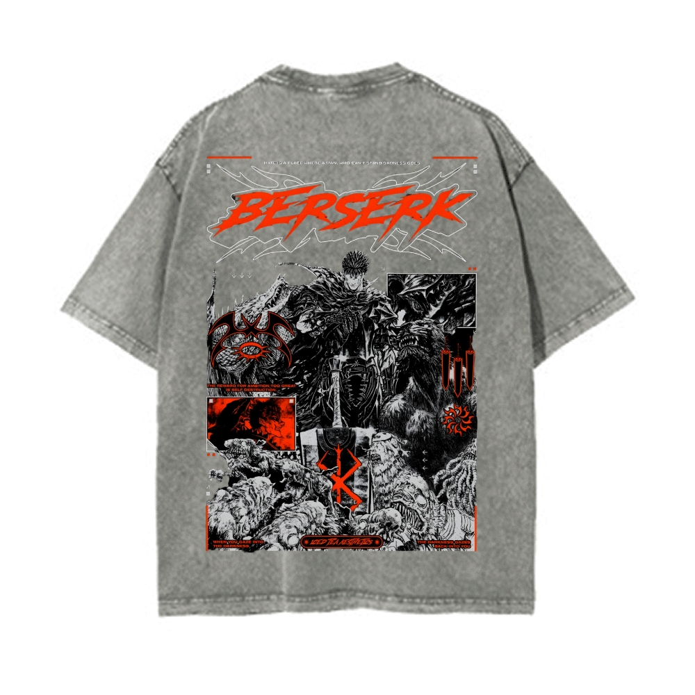 Vintage Oversized T-Shirt|Berserk