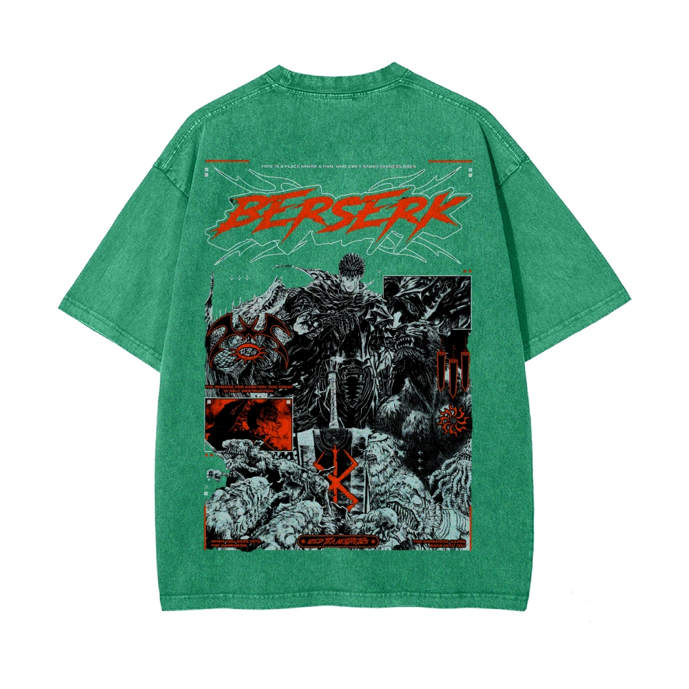 Vintage Oversized T-Shirt|Berserk
