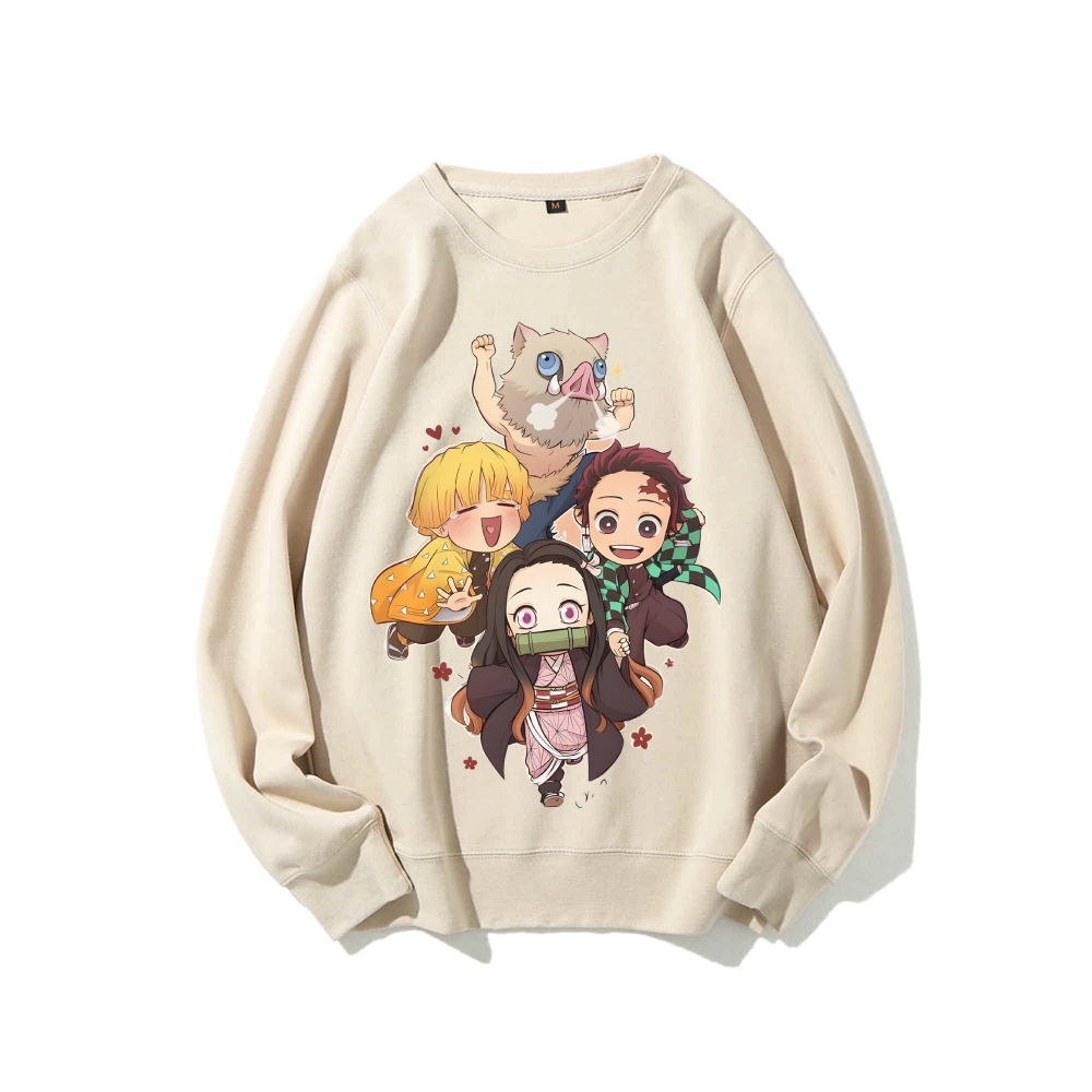 Casual Crewneck Sweatshirt|Demon Slayer