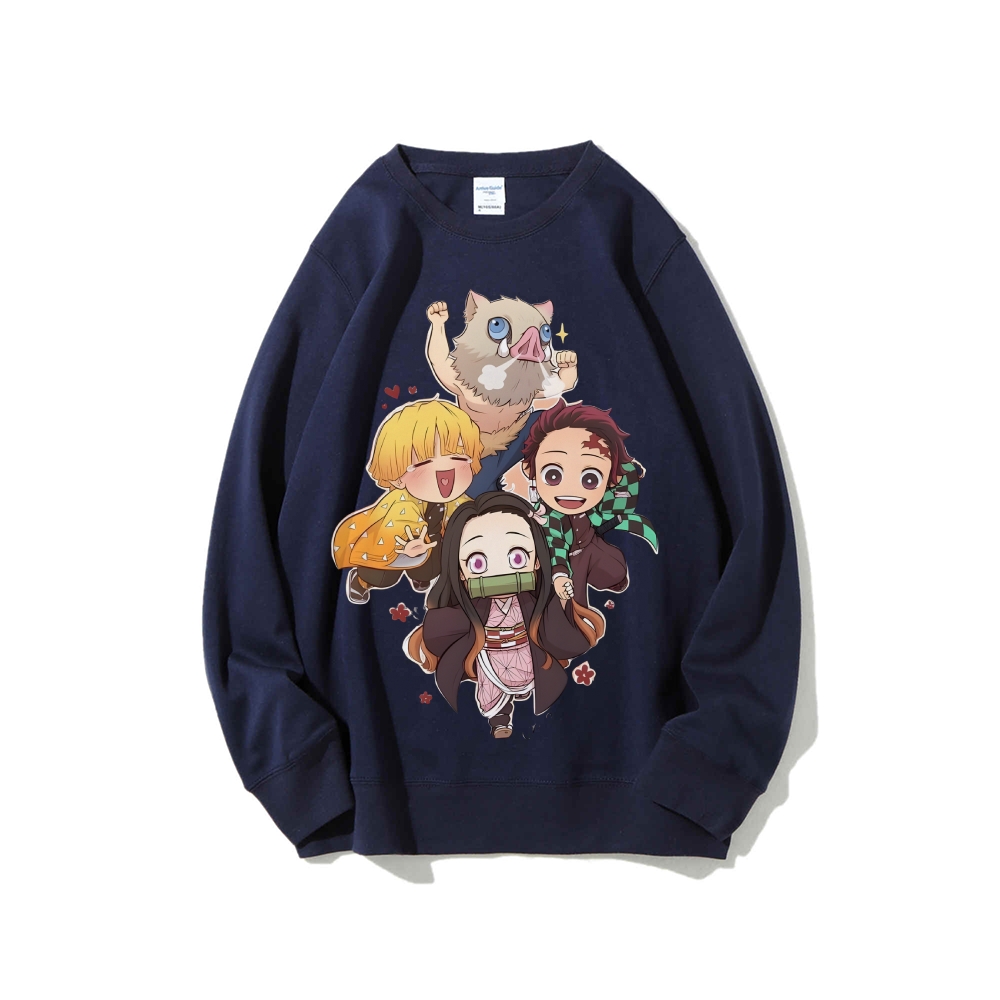 Casual Crewneck Sweatshirt|Demon Slayer