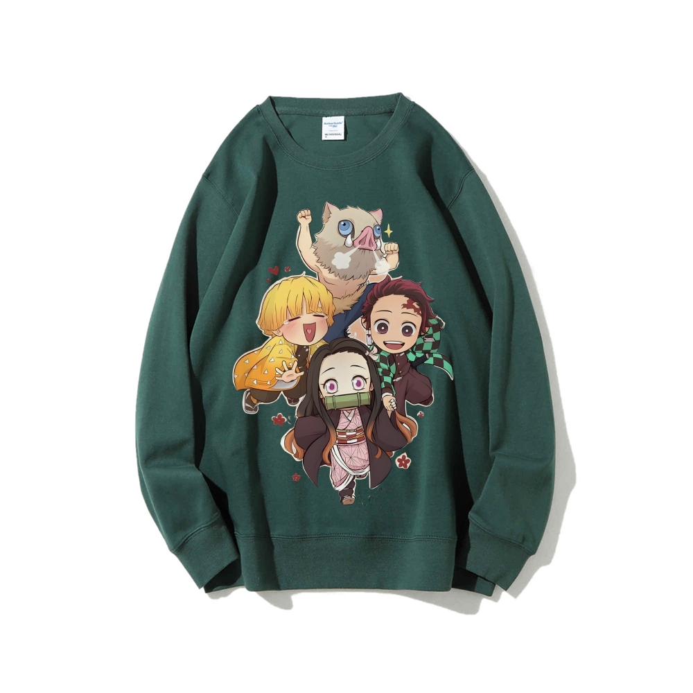 Casual Crewneck Sweatshirt|Demon Slayer