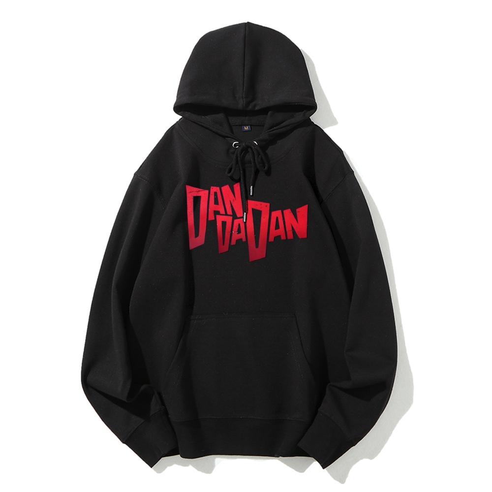 DANDADAN Cotton Unisex Patterned Fashion Hoodie