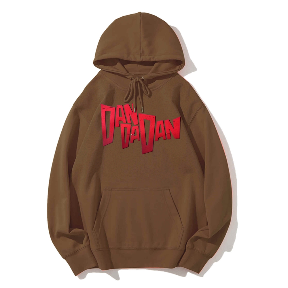 DANDADAN Cotton Unisex Patterned Fashion Hoodie