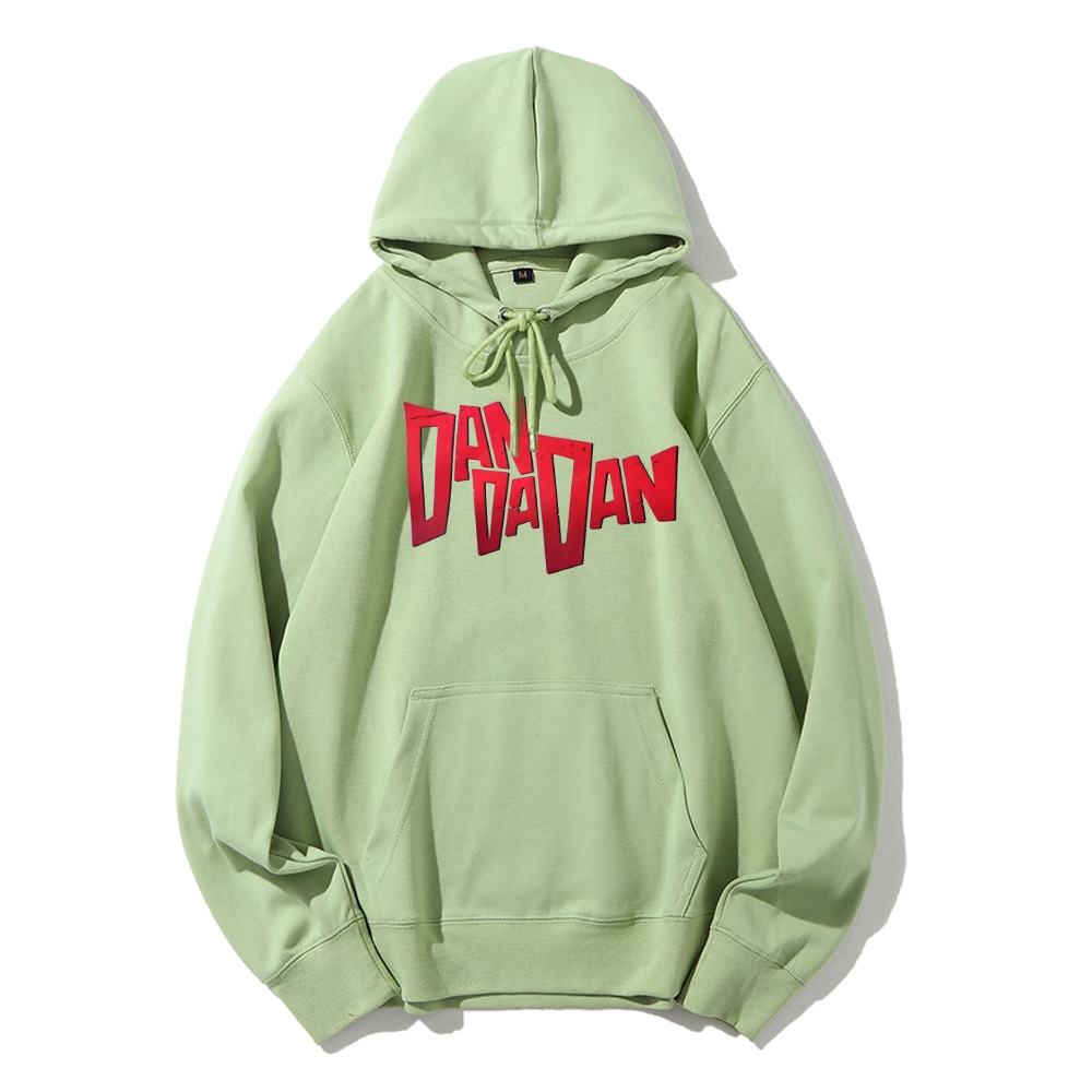 DANDADAN Cotton Unisex Patterned Fashion Hoodie