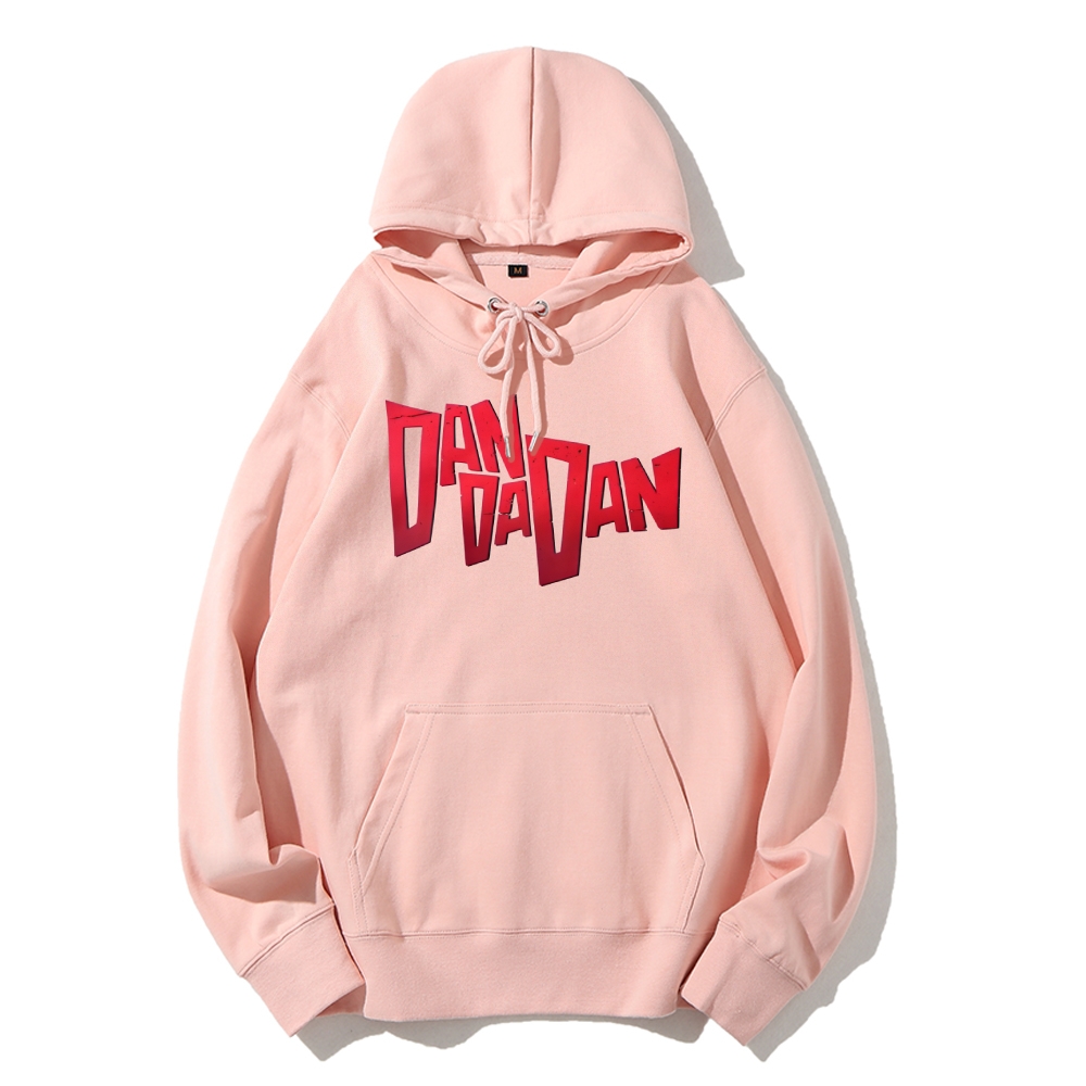 DANDADAN Cotton Unisex Patterned Fashion Hoodie