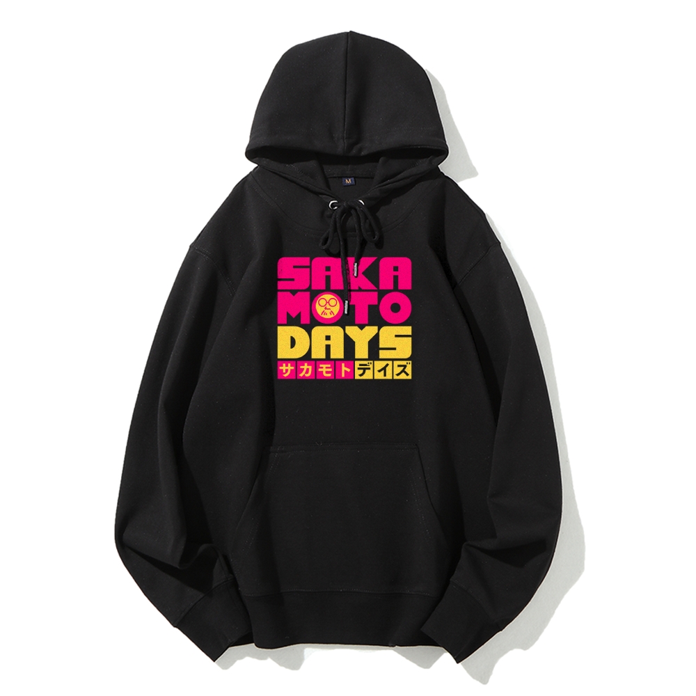Sakamoto Days Cotton Unisex Graphic Fashion Hoodie