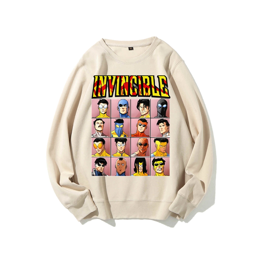 Invincible Casual Crewneck Sweatshirt