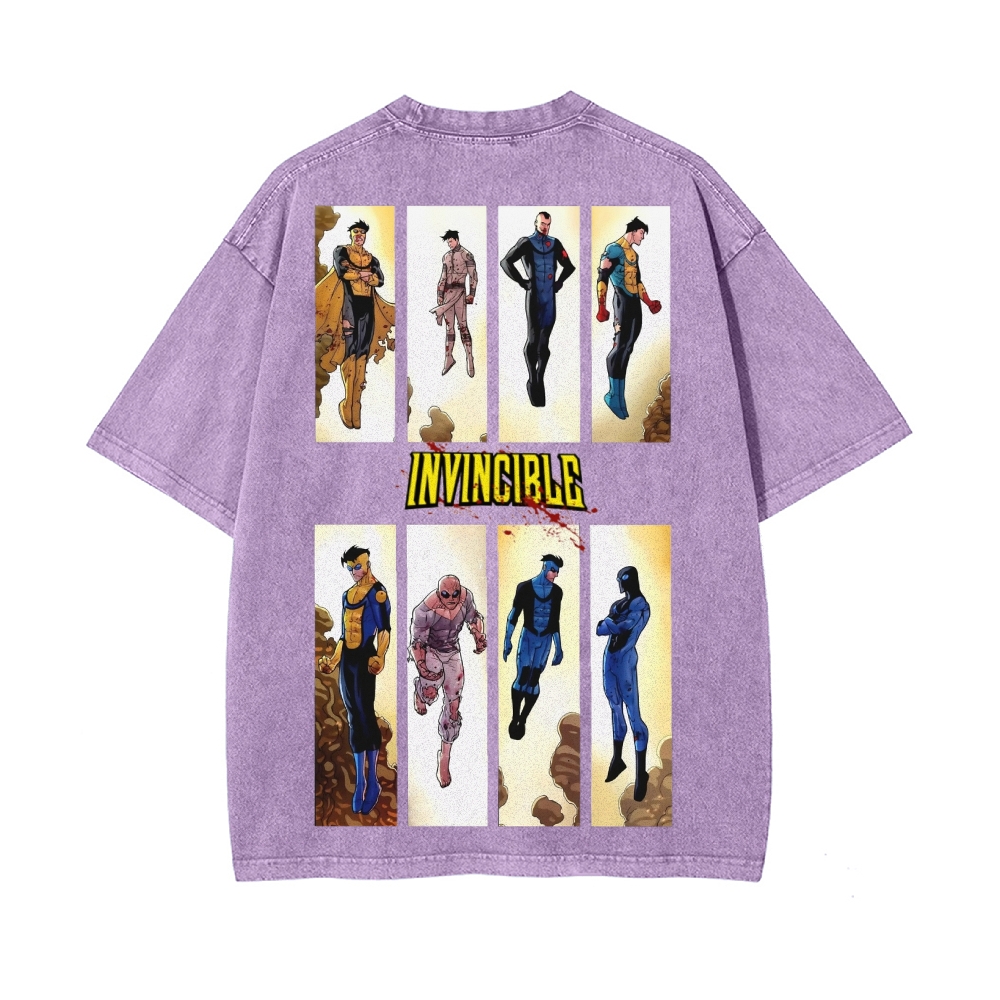 Vintage Oversized T-Shirt Invincible