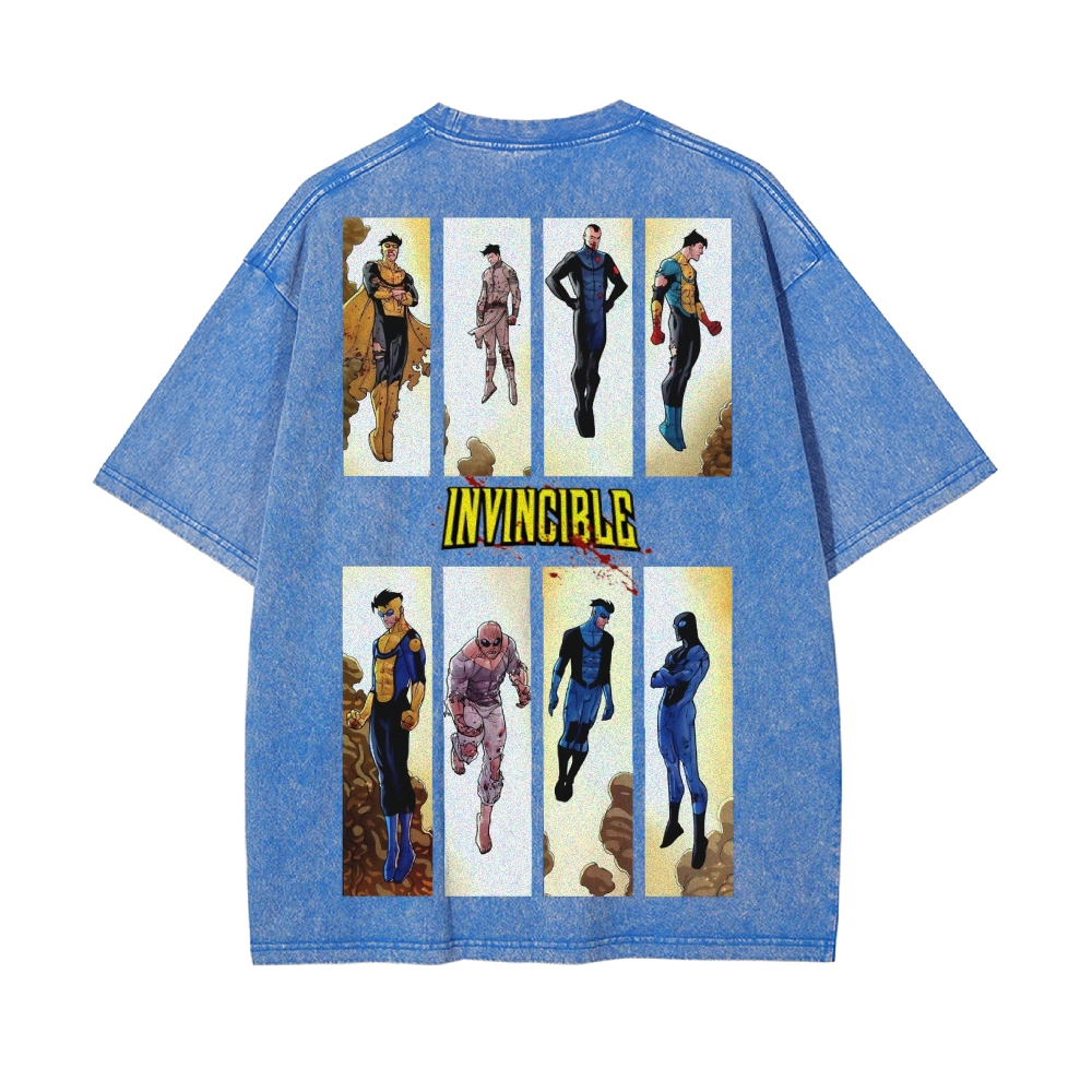 Vintage Oversized T-Shirt Invincible
