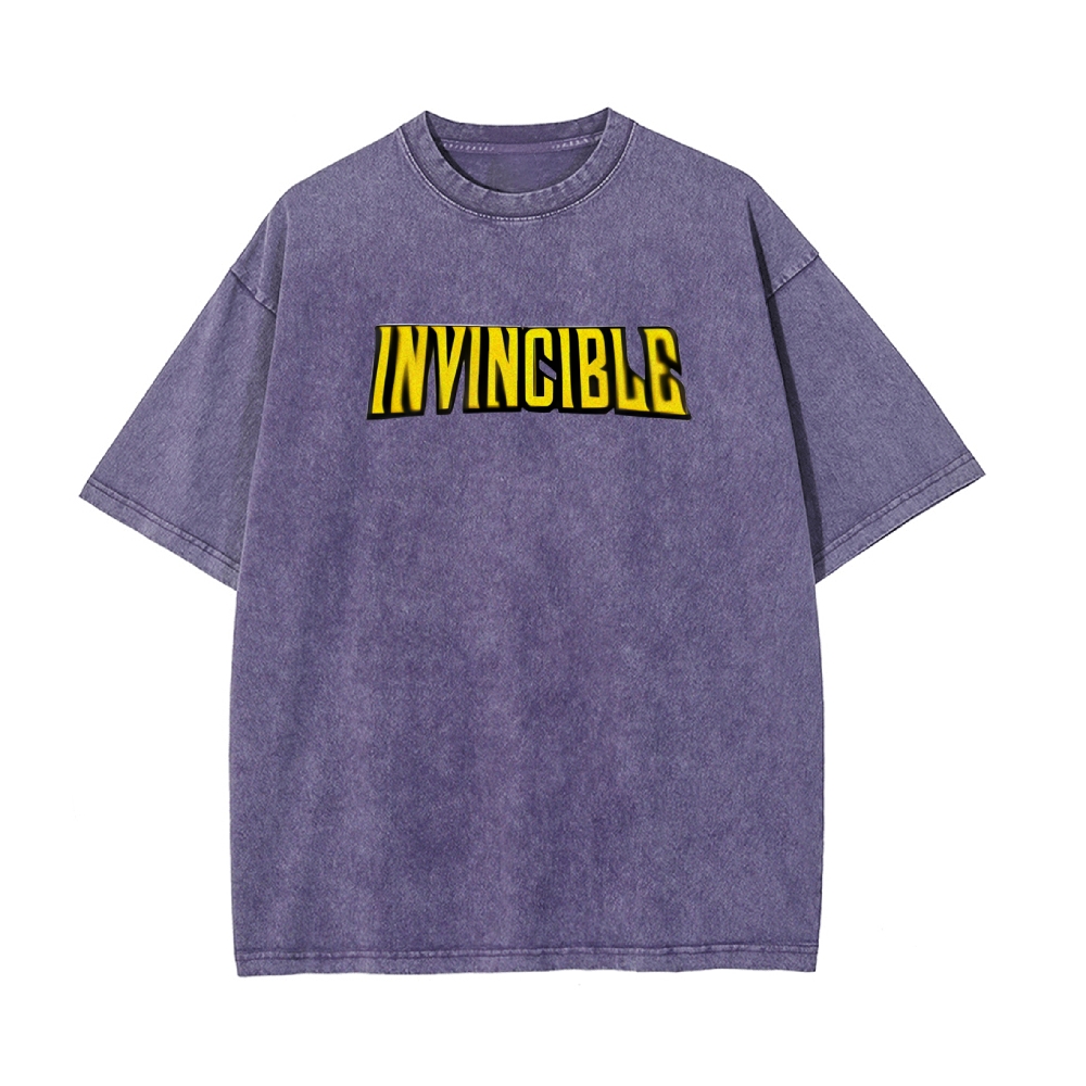 Vintage Oversized T-Shirt Invincible