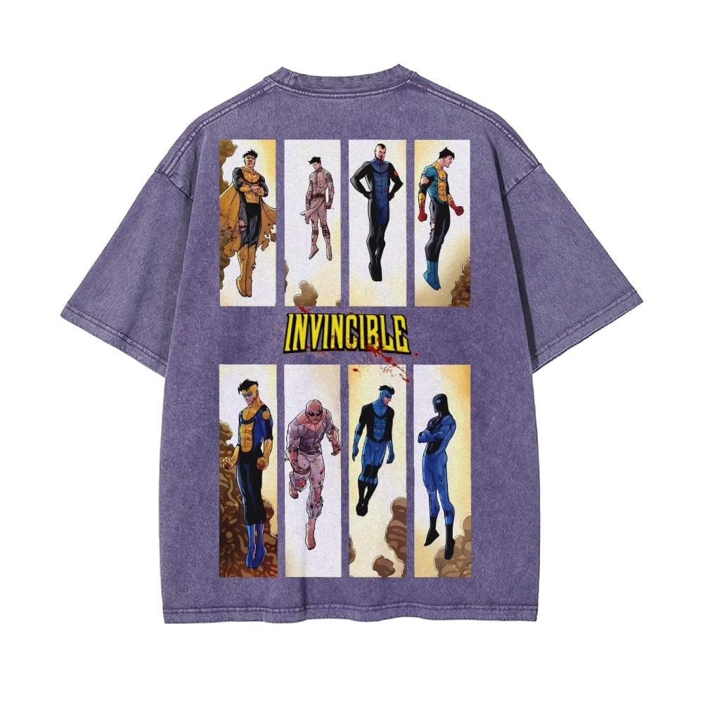 Vintage Oversized T-Shirt Invincible
