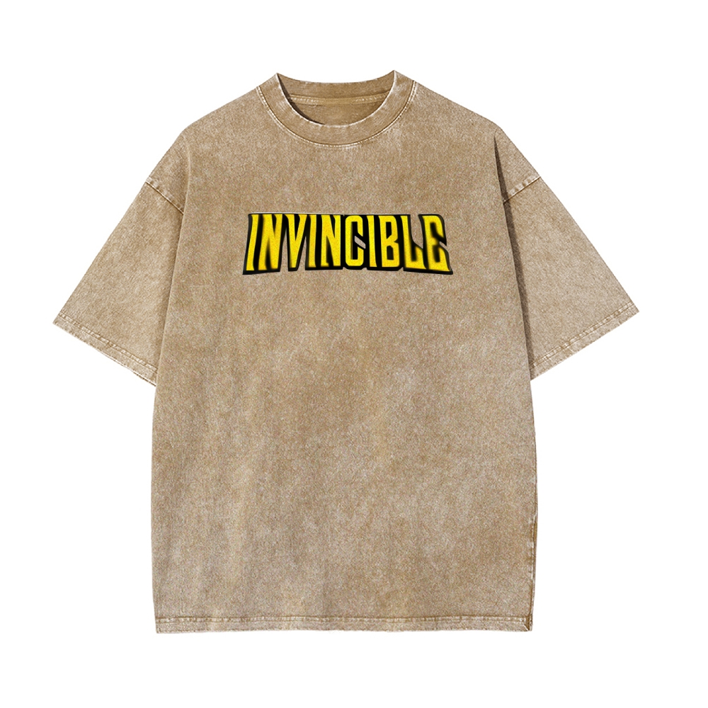 Vintage Oversized T-Shirt Invincible