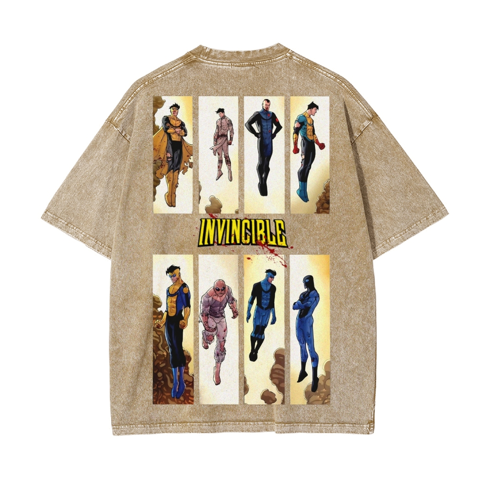 Vintage Oversized T-Shirt Invincible