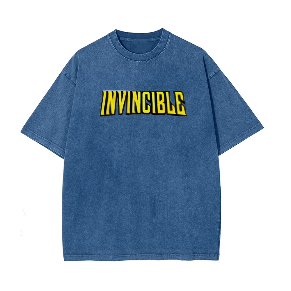 Vintage Oversized T-Shirt Invincible