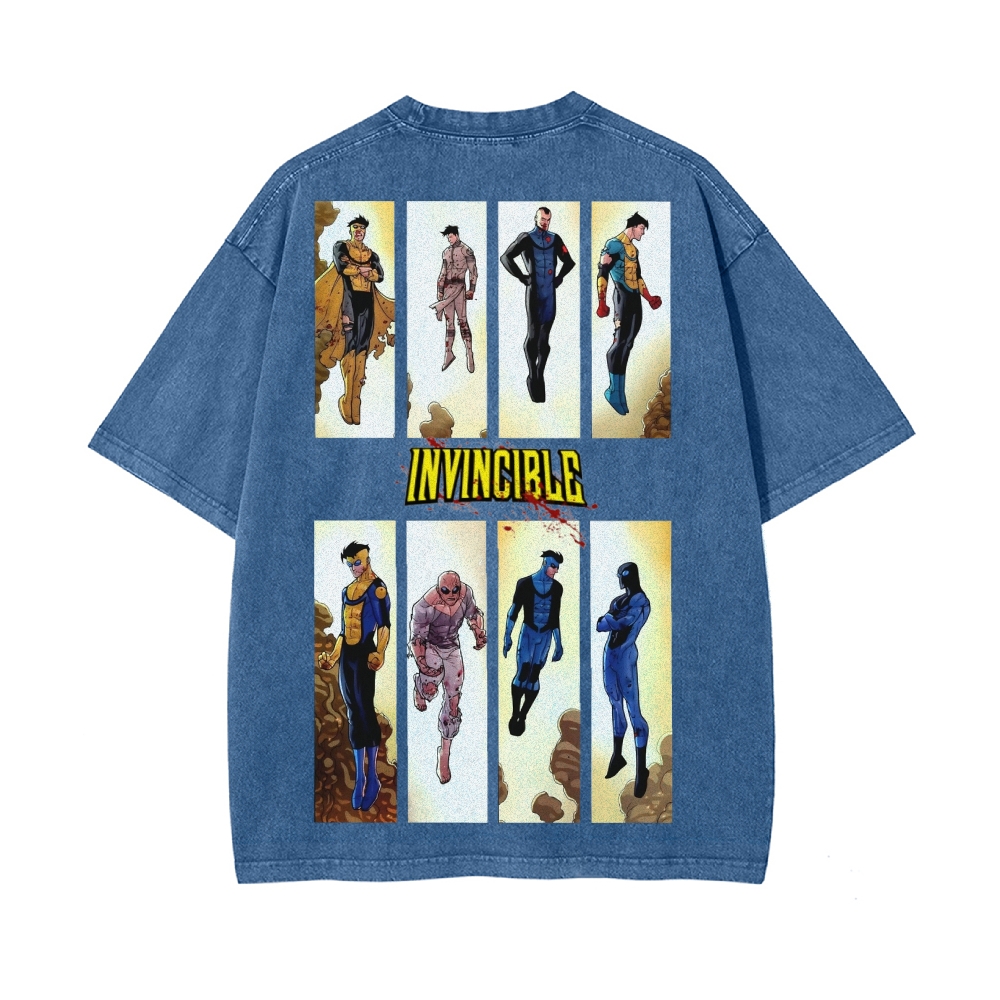 Vintage Oversized T-Shirt Invincible